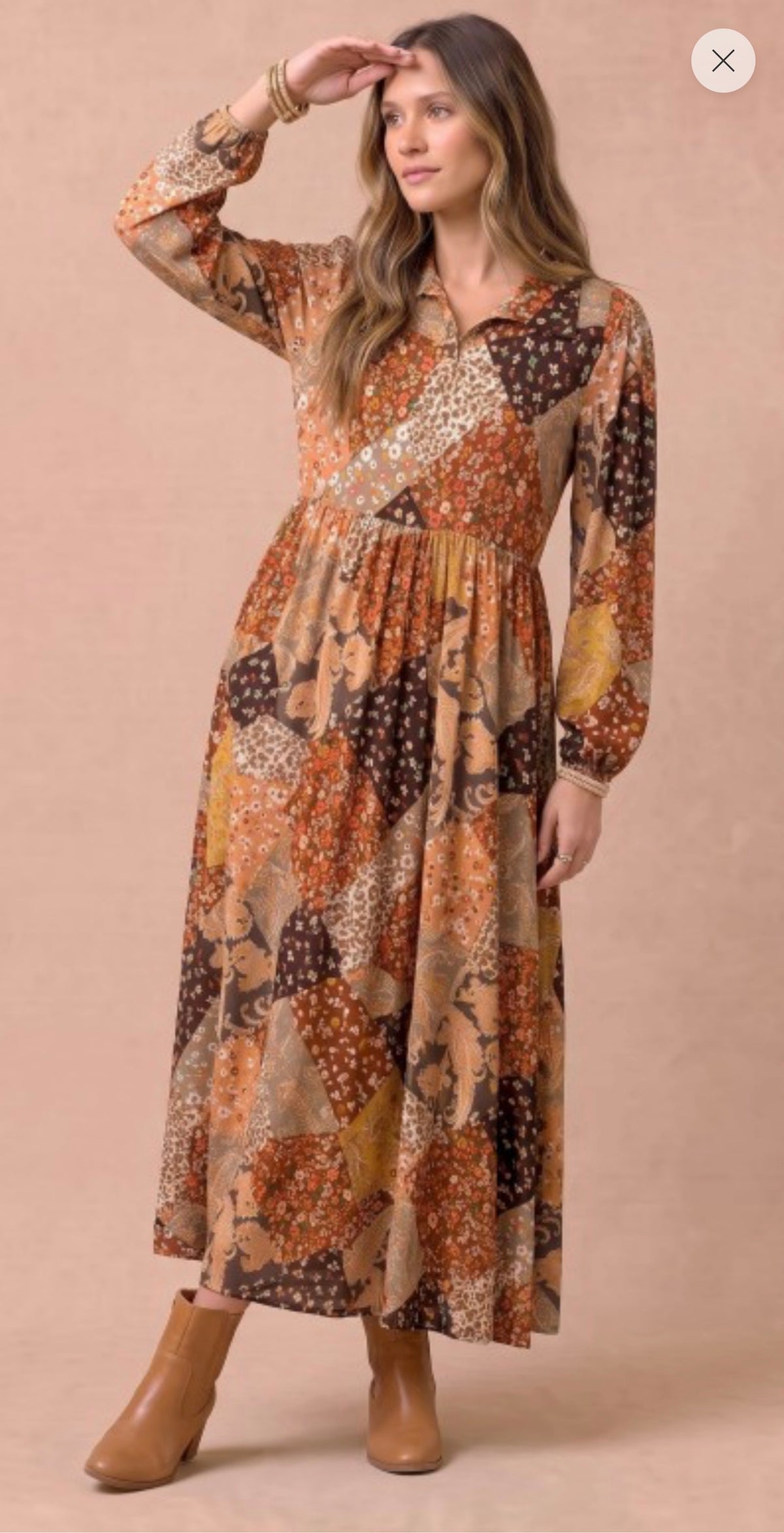 Patch Work Dress